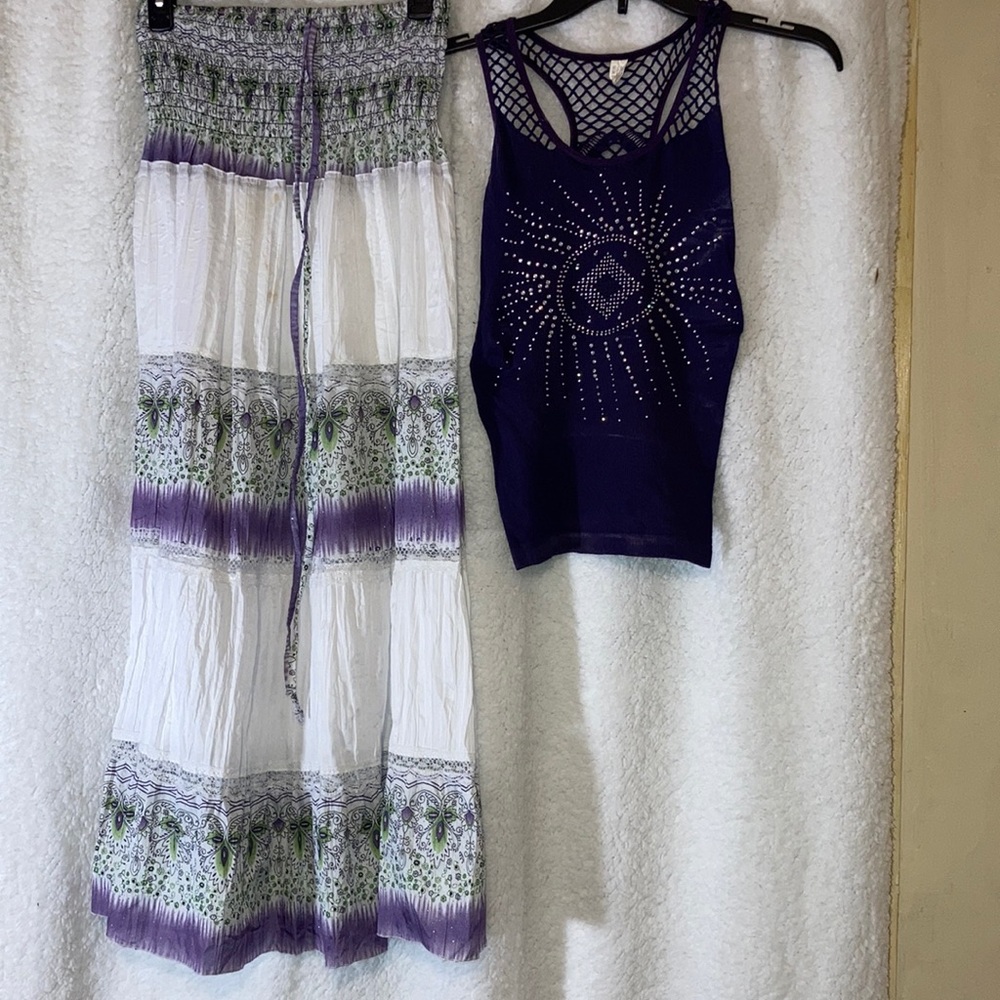 Skirt top